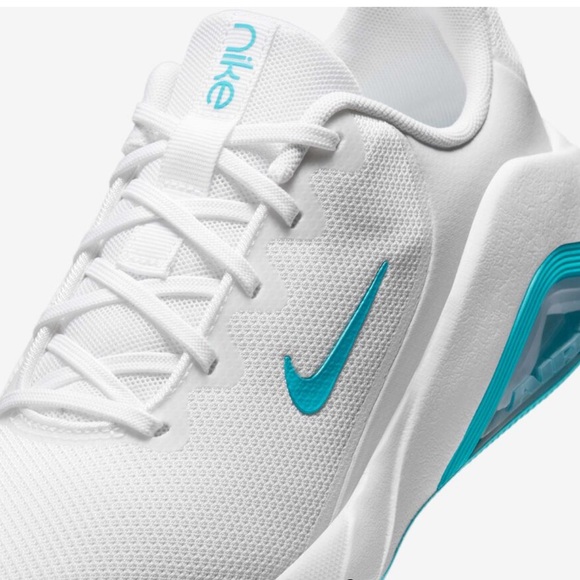 Nike Women's air zoom Bella 7 White and Teal Sneakers - Picture 4 of 12
